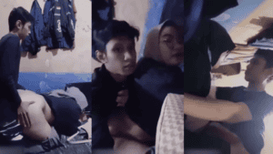 niat mau pergi pengajian gadis lugu ini malah asik wikwik di kosan pacarnya